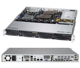 

Корпус Supermicro 813MFTQC-505CB, ATX, 1U RM, 4x3.5 HS, 1x500W, черный (CSE-813MFTQC-505CB), 813MFTQC-505CB