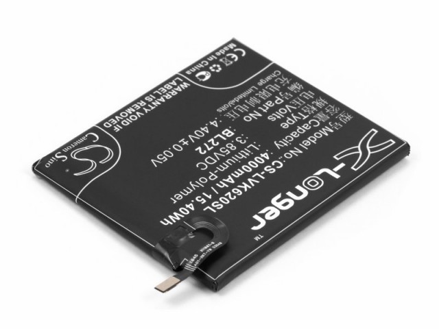 

Аккумулятор CameronSino CS-LVK620SL/BL272 для Lenovo K6 Power, Li-Pol, 4000, 3.85V (P104.01092), CS-LVK620SL