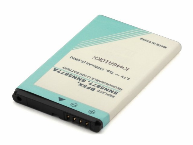

Аккумулятор CameronSino CS-MOB525XL для Motorola BF5X, BF6X, HF5X, SNN5877A, Li-Ion, 1500, 3.7V (P104.01122), CS-MOB525XL