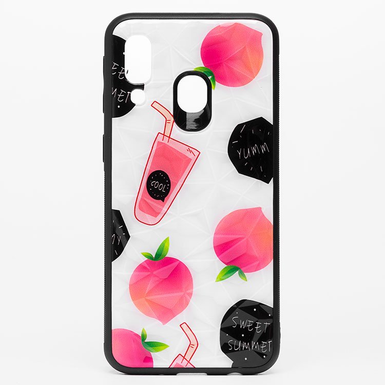 

Чехол-накладка No name SC150 для смартфона Samsung SM-A405 Galaxy A40, силикон, принт 008 (100901)