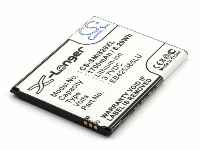 

Аккумулятор CameronSino CS-SMI829XL для Samsung GT-i8262D, SCH-i829, 1700 (P104.01382), CS-SMI829XL