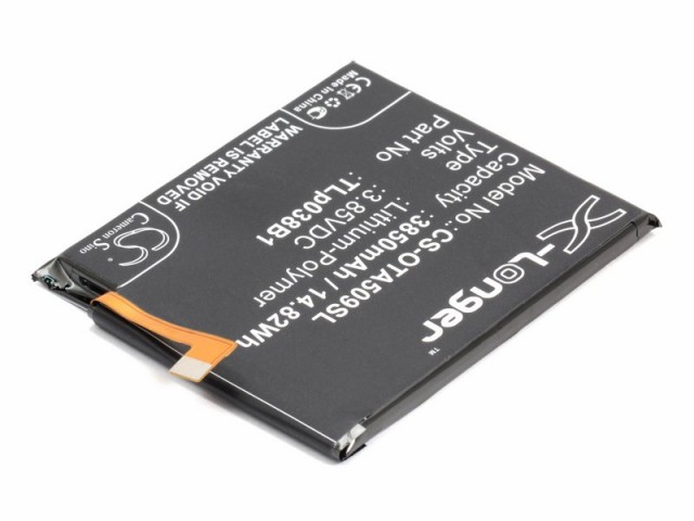 

Аккумулятор CameronSino CS-OTA509SL для Alcatel A7 5090Y, 3850 (P104.01275), CS-OTA509SL