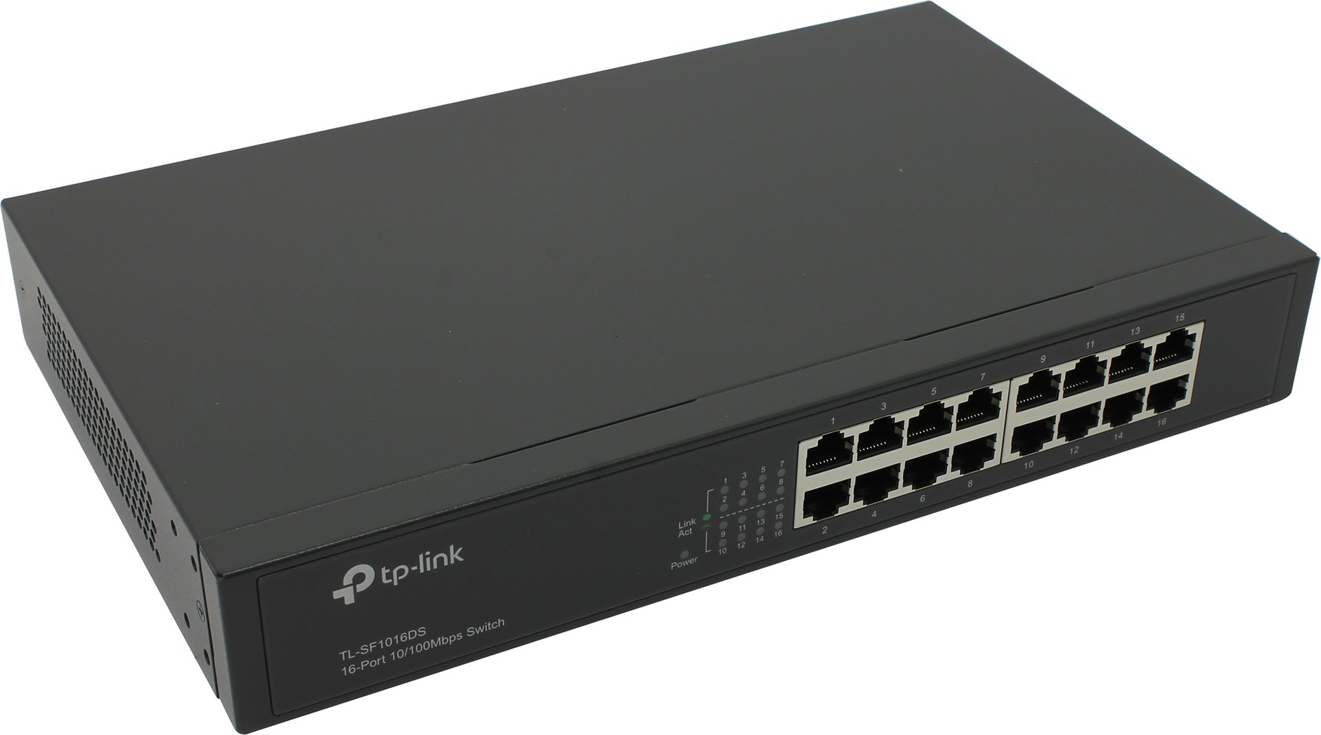 Коммутатор TP-Link TL-SF1016DS, 16x100 Мбит/с