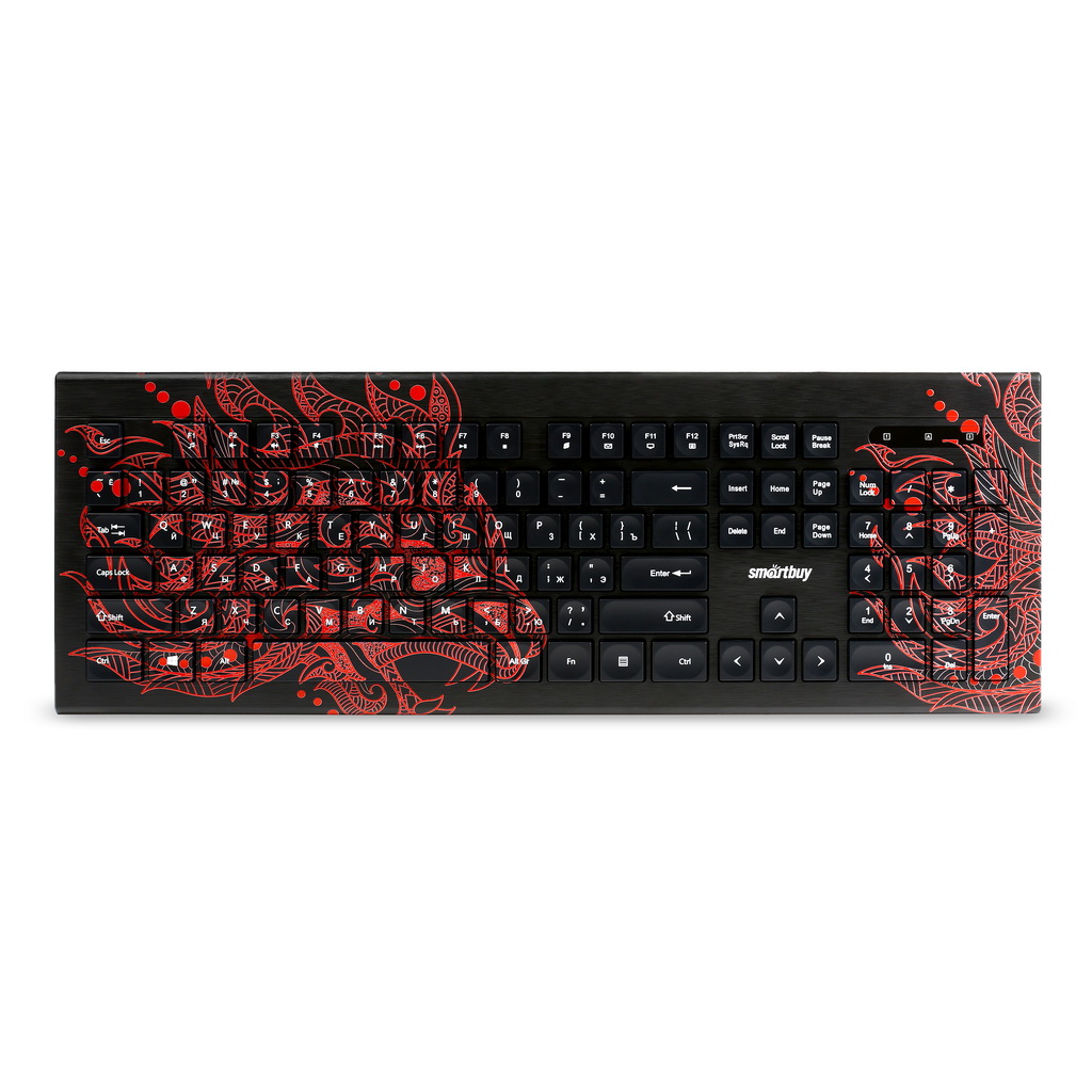 Клавиатура SmartBuy 223 Dragon, USB, черный