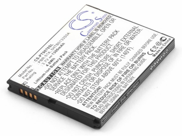 

Аккумулятор CameronSino CS-PT9070SL для Pantech Burst P9070 (PBR-51A), Li-Ion, 1300, 3.7V (P104.01329), CS-PT9070SL