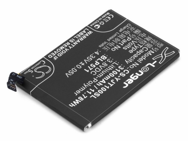 

Аккумулятор CameronSino CS-YJT100SL для OnePlus A0001, One (BLP571), Li-Pol, 3100, 3.8V (P104.01427), CS-YJT100SL