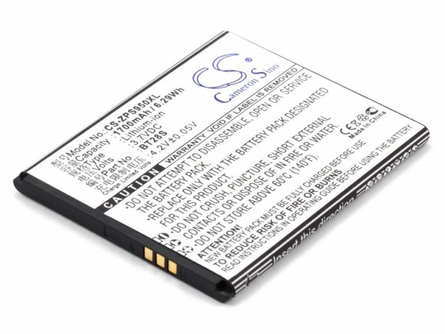 

Аккумулятор CameronSino CS-ZPS950XL для Zopo ZP580 (BT28S), Li-Pol, 1700, 3.8V (P104.01443), CS-ZPS950XL