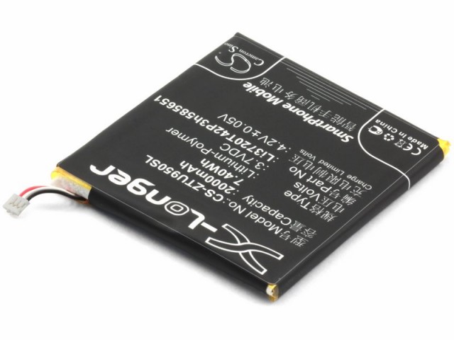 

Аккумулятор CameronSino CS-ZTU950SL для ZTE U950, V880G (Li3720T42P3h585651), Li-Pol, 2000, 3.7V (P104.01479), CS-ZTU950SL