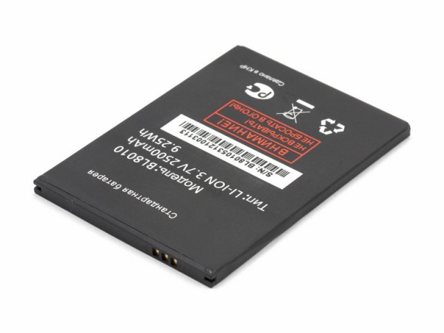 

Аккумулятор PDD-748 для Fly FS501 Nimbus 3, Li-Ion, 2500, 3.7V (P104.00460), PDD-748
