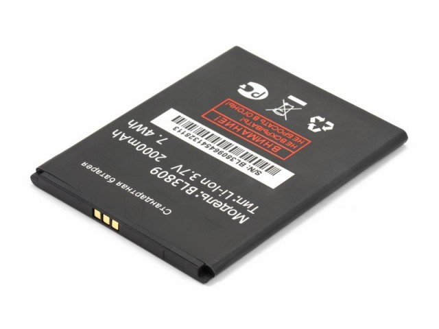 

Аккумулятор PDD-744 для Fly IQ458 EVO Tech 2, Li-Ion, 2000, 3.7V (P104.00456), PDD-744