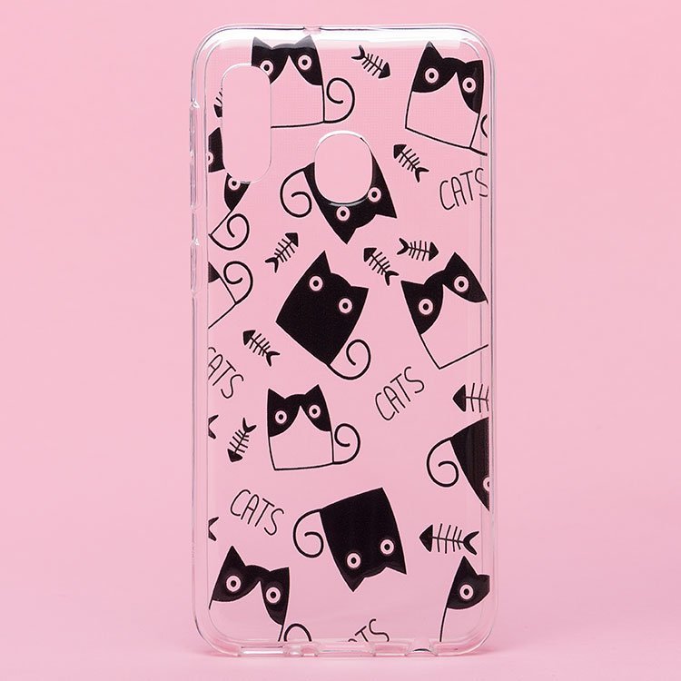 

Чехол-накладка SC146 для смартфона Samsung SM-A202 Galaxy A20e, силикон, рисунок (003) (102430)