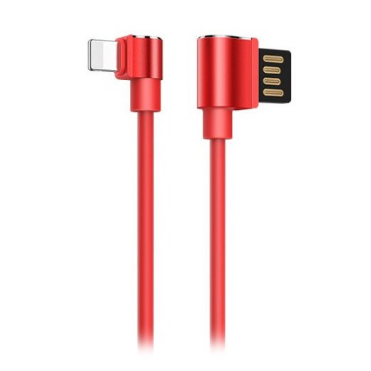 

Кабель USB-Lightning, HOCO, 1.2m, красный, U37 Long roam (86631)