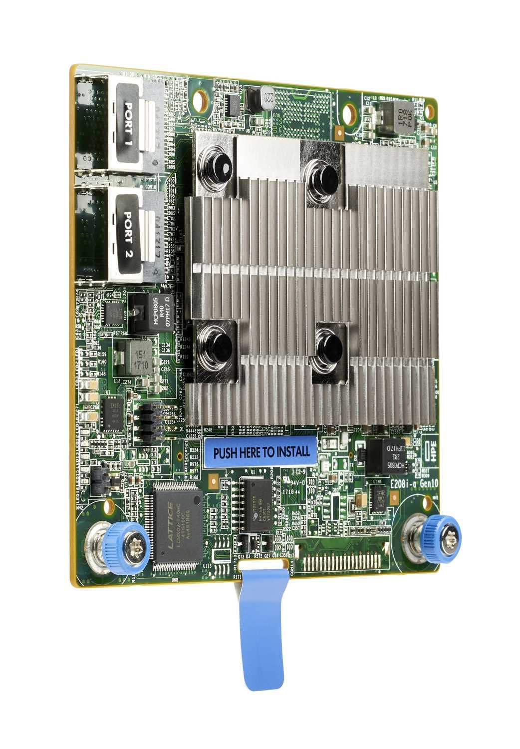 

Модуль RAID HPE Smart Array E208i-a SR, SAS/SATA 12G, 8-port (miniSAS HD), RAID 0/1/10/5, PCI-Ex8 Mini-Type (869079-B21), Smart Array E208i-a SR