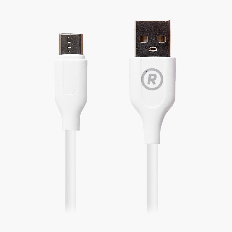 

Кабель USB-USB Type-C, RockBox, 1м, белый (RC-T01)