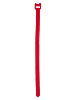

Стяжка-липучка Netko, 1.2 см x 200 мм, 10 шт., красный