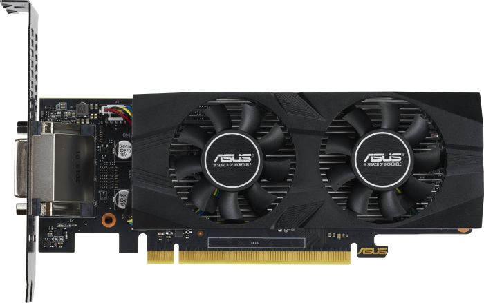 Видеокарта ASUS NVIDIA GeForce GTX 1650 OC Low Profile, 4Gb DDR5