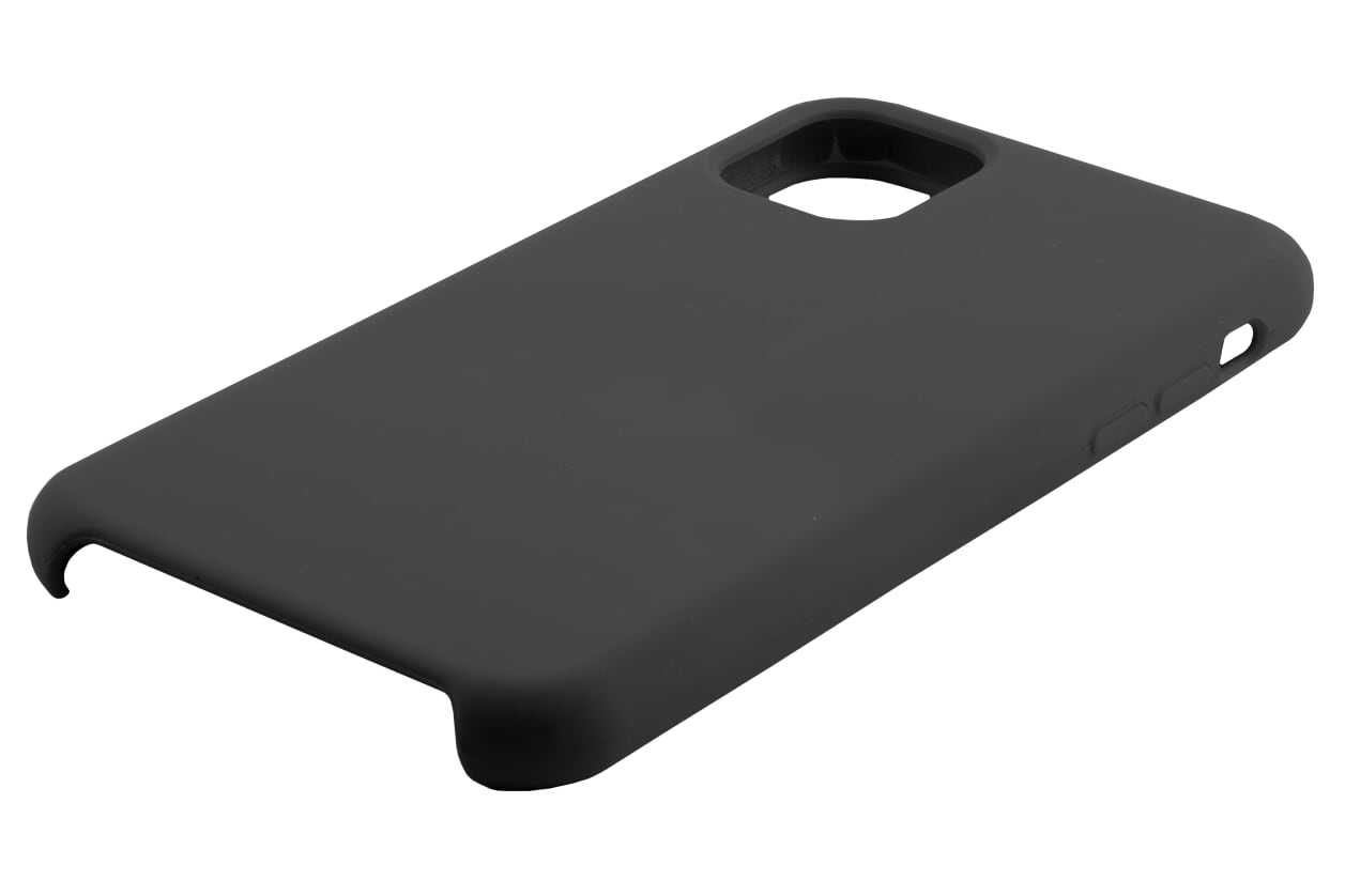 Чехол-накладка Red Line Orlando для смартфона Apple iPhone 11 Pro, силикон/микрофибра, черный