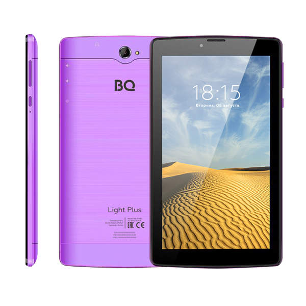 Планшет BQ 7038G Light Plus 7", 2Gb/16Gb, фиолетовый