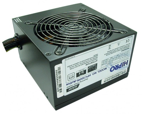 Блок питания 500 Вт, HIPRO HPC-500 , 120 мм