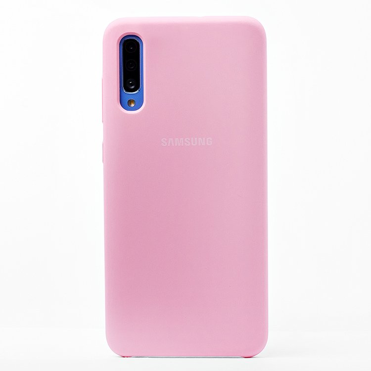 

Чехол-накладка ORG для смартфона Samsung SM-A705 Galaxy A70, soft-touch, светло-розовый (102707)