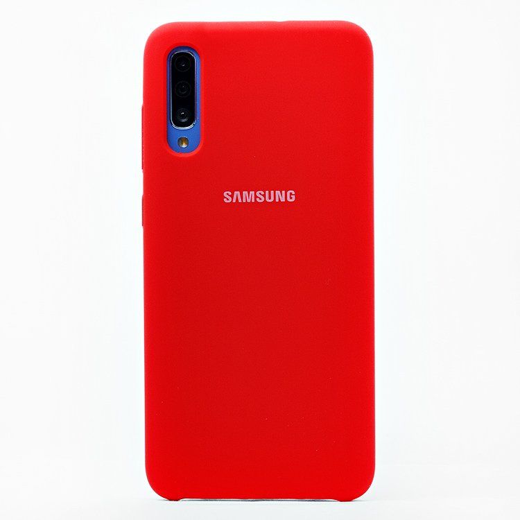 

Чехол-накладка ORG для смартфона Samsung SM-A705 Galaxy A70, soft-touch, красный (102710)