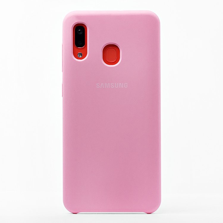 

Чехол-накладка ORG для смартфона Samsung SM-A205/305 Galaxy A20/A30, soft-touch, светло-розовый (102687)