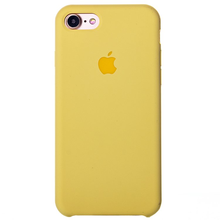

Чехол-накладка ORG для смартфона Apple iPhone 7/8, soft-touch, желтый (62799)