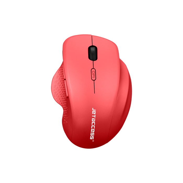

Мышь беспроводная Jet.A Comfort OM-U65G, 1600dpi, оптическая светодиодная, USB, красный, Comfort OM-U65G