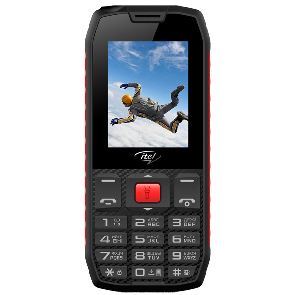

Мобильный телефон ITEL IT4510 2.4", 320x240 TN, BT Cam, 2-Sim, 1500mAh, micro-USB, черный/красный, IT4510