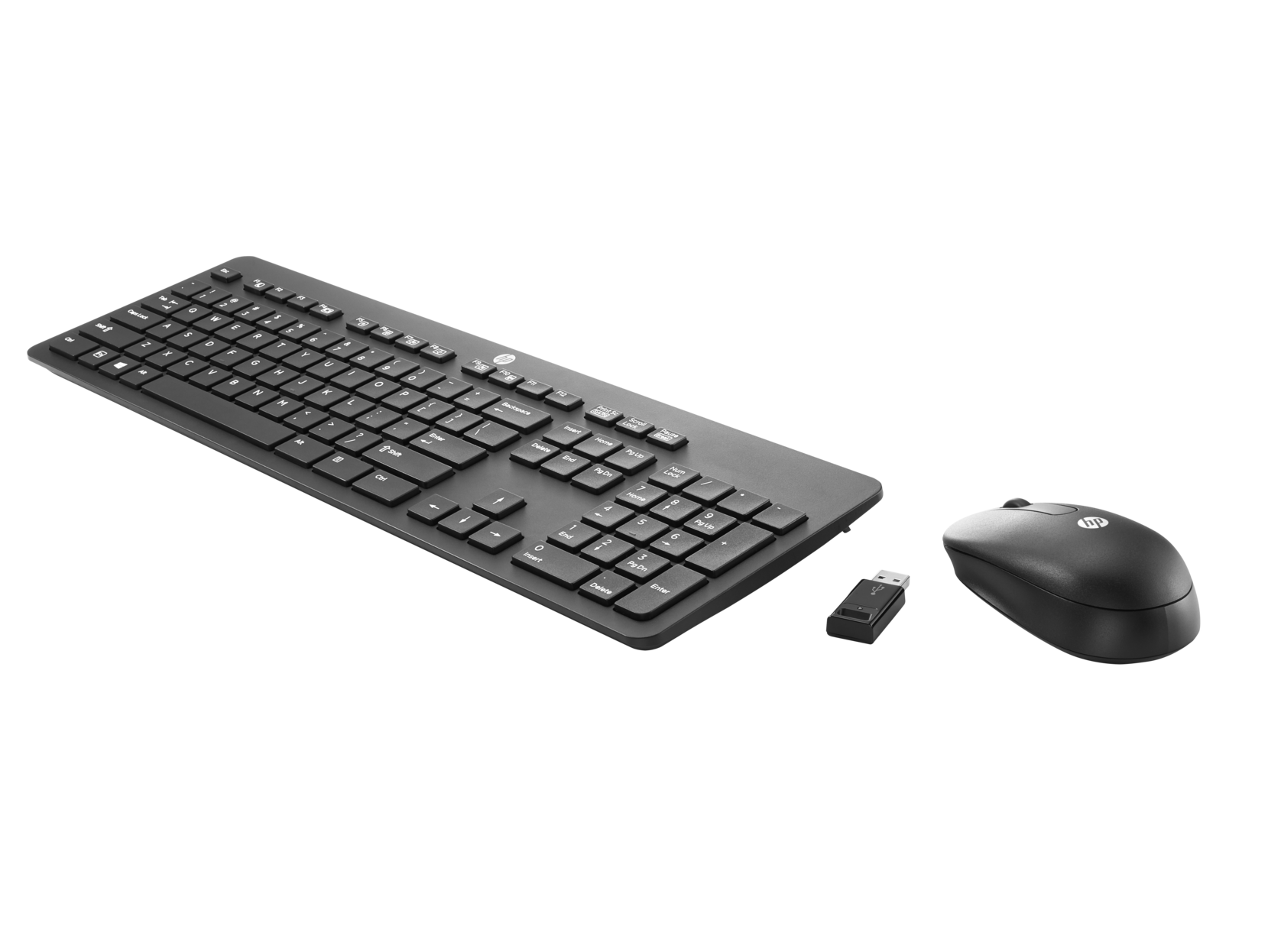 

Клавиатура + мышь HP N3R88AA Black USB, беспроводной, USB, черный (N3R88AA), N3R88AA Black USB