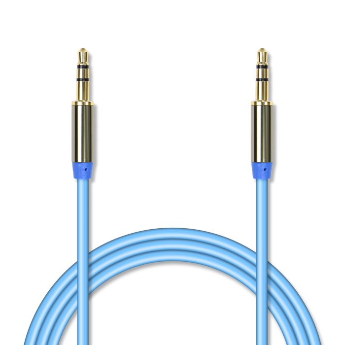 

Кабель соединительный Jet.A Jack 3.5-Jack 3.5, 1м, синий (JA-AC01)