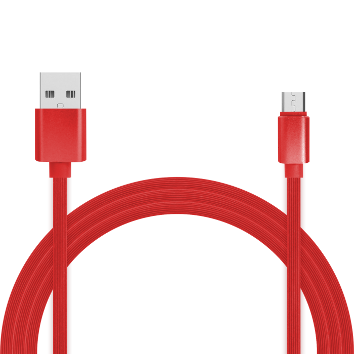 

Кабель USB2.0-microUSB , Jet.A, 1m, красный, QC3.0, 2A (JA-DC24)