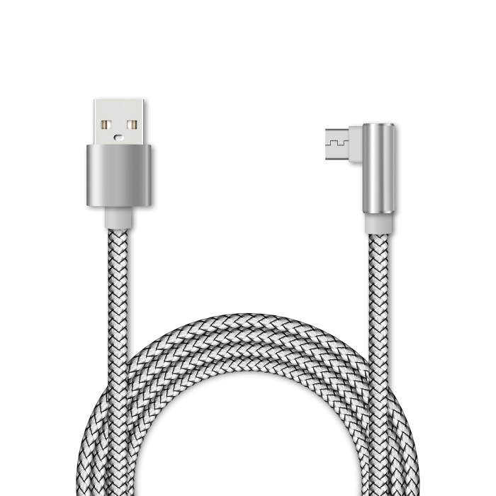 Кабель USB 2.0(Am)-Micro USB 2.0(Bm), 1 м, белый Jet.A