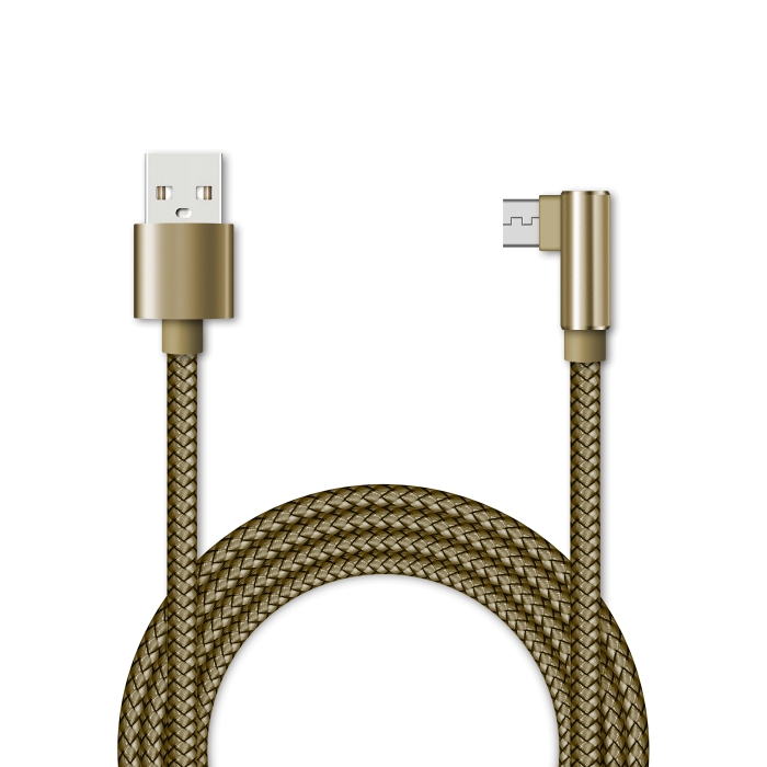 

Кабель USB-microUSB 2.0, Jet.A, 1m, золотой, QC3.0, 2A (JA-DC25 1m Gold), Золотистый