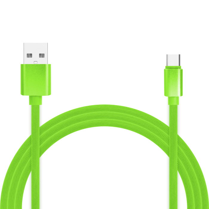 

Кабель USB-USB Type C 2.0, Jet.A, в TPE оплетке, поддержка QC, пропускная способность 2A, 1м, зеленый (JA-DC34 1m Green)