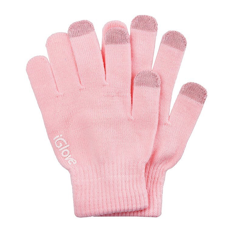 Перчатки iGlove Touch для сенсорных дисплеев, розовые (54541)