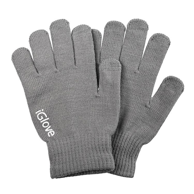 Перчатки iGlove Touch для сенсорных дисплеев, серые (54537)