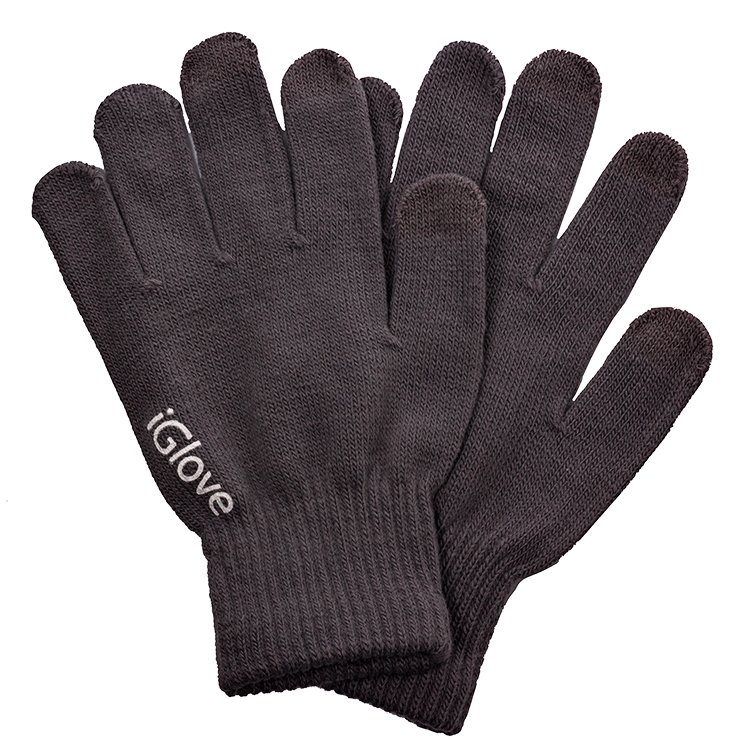 Перчатки iGlove Touch для сенсорных дисплеев, темно-серые (54538)