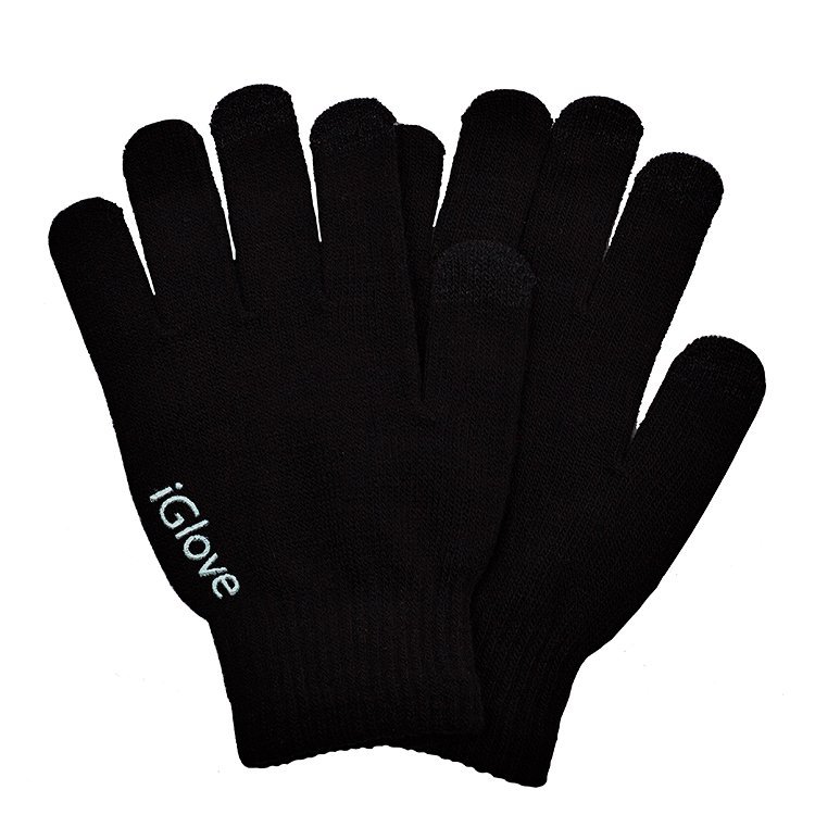 Перчатки iGlove Touch для сенсорных дисплеев, черные (54533)