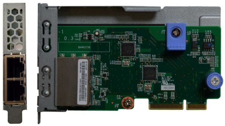Сетевой модуль Lenovo 7ZT7A00544, 2xRJ-45, 1 Гб/с