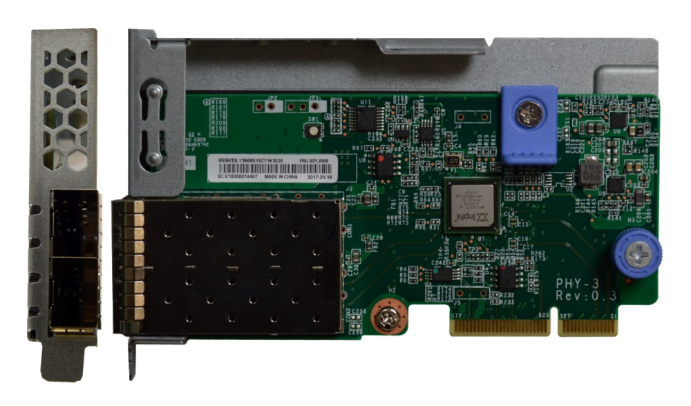 Сетевой модуль Lenovo 7ZT7A00546, 2xSFP+, 10 Гб/с