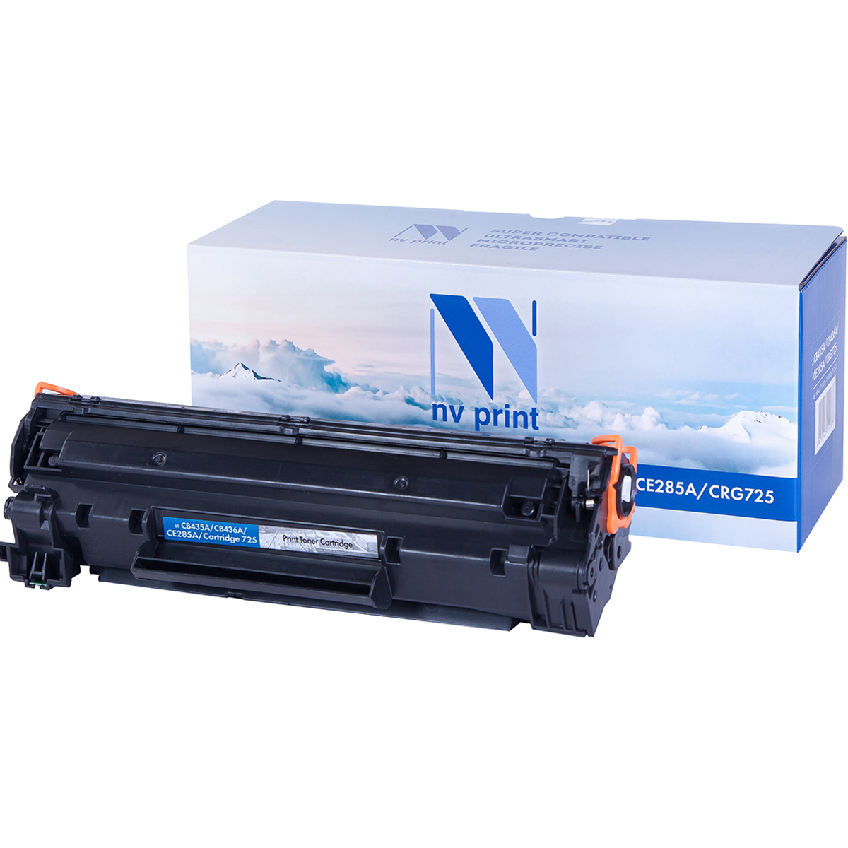 Картридж NV Print NV-CB435A/436A/285/725, черный, 2000 страниц
