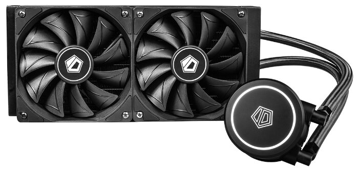 

Жидкостное охлаждение ID-COOLING FROSTFLOW X 240 для Socket 115x/2066/2011/2011-3/1356/1366/AM4/AM3/AM3+/FM1/AM2+/FM2/FM2+TR4/sWRX8 250 Вт, 2x120мм (FROSTFLOW X 240), FROSTFLOW X 240