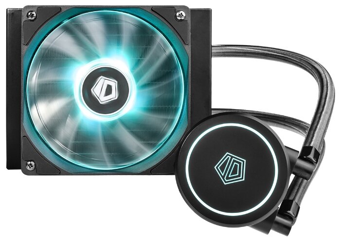 

Жидкостное охлаждение ID-COOLING AURAFLOW X 120 для Socket 115x/2066/2011/2011-3/1356/1366/AM4/AM3/AM3+/FM1/AM2+/FM2/FM2+TR4/sWRX8, 200 Вт, 1x120мм, RGB LED (AURAFLOW X 120), AURAFLOW X 120