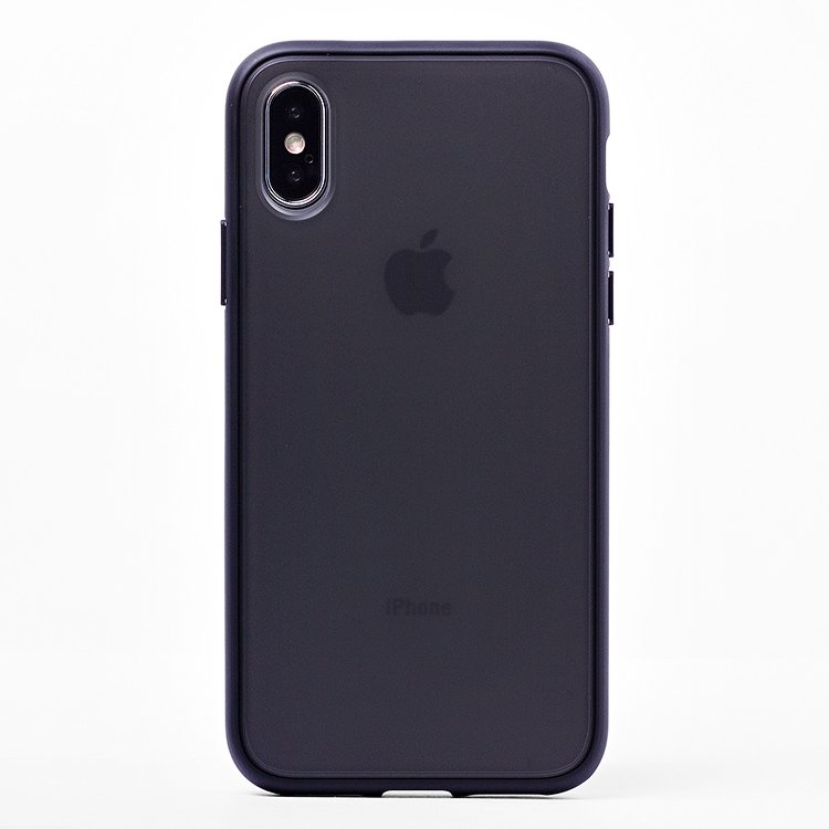 

Чехол-накладка PC035 для смартфона Apple iPhone X/XS, пластик, черный (106501)