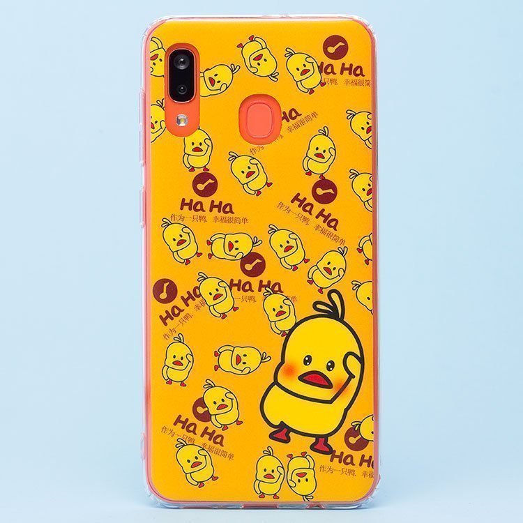 

Чехол-накладка SC156 для смартфона Samsung SM-A205/SM-A305 Galaxy A20/Galaxy A30, силикон, рисунок 024 (106175)