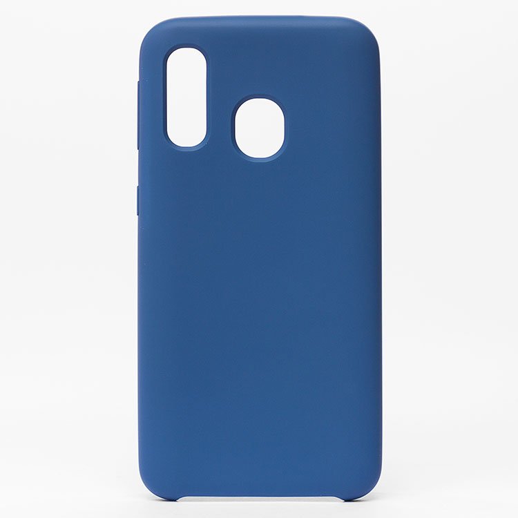 

Чехол-накладка Activ Original Design для смартфона Samsung SM-A405 Galaxy A40, soft-touch, синий (102644)