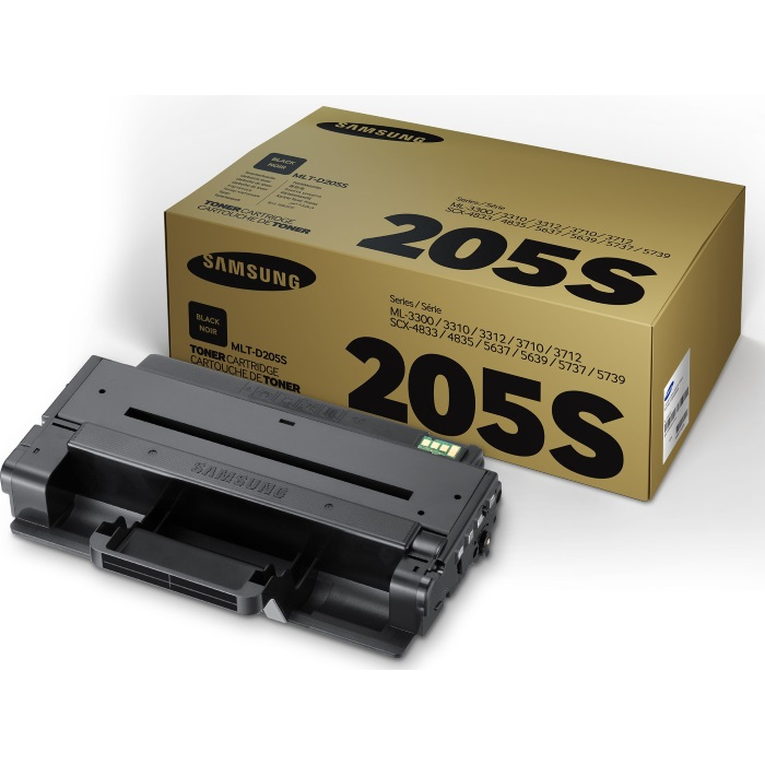

Картридж лазерный Samsung MLT-D205S/SU976A, черный, 2000 страниц, оригинальный, для Samsung ML-3310/3710/SCX-5637/4833, MLT-D205S
