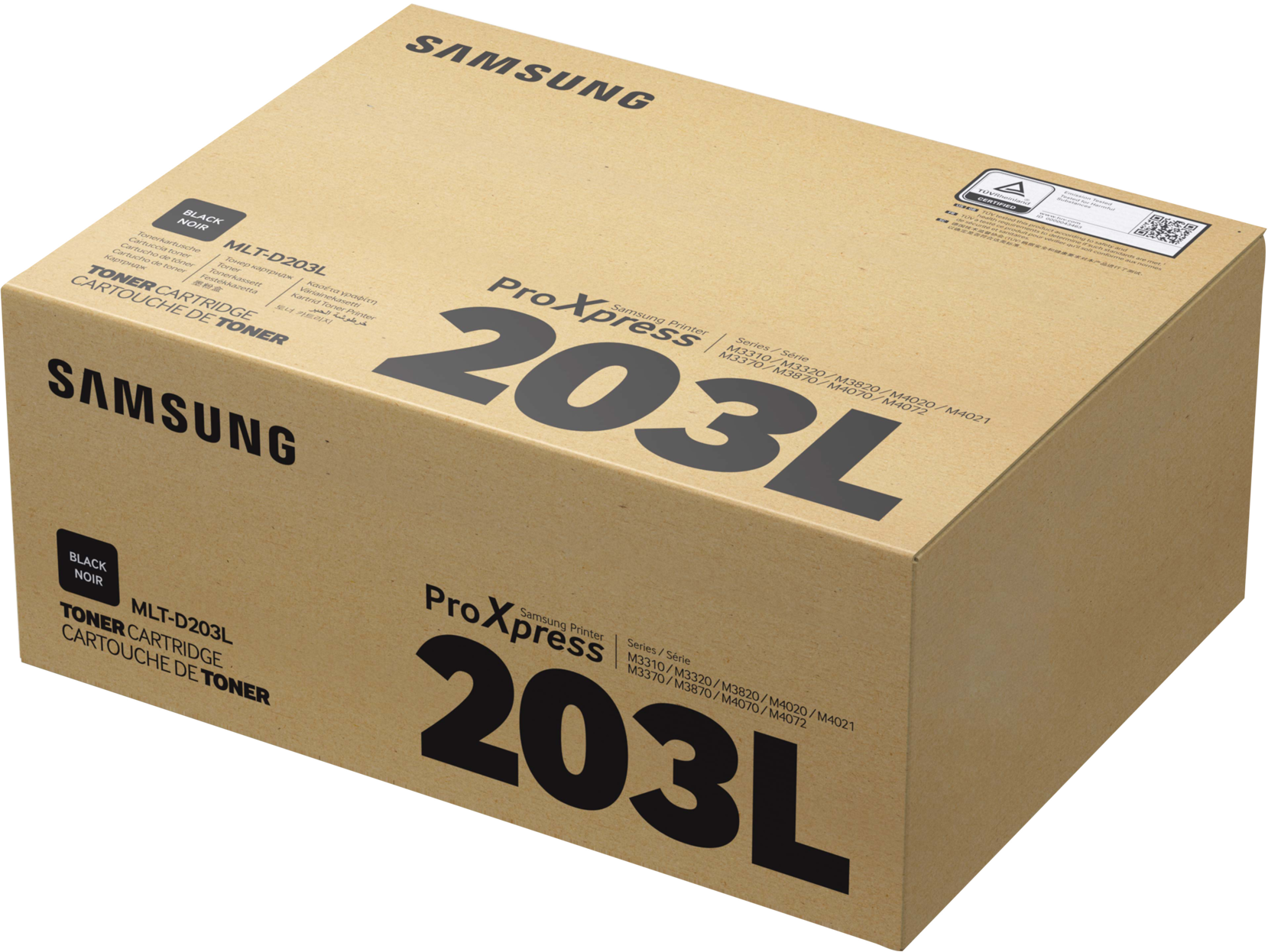 

Картридж лазерный Samsung MLT-D203L/SU899A, черный, 5000 страниц, оригинальный, для Samsung SL-M3820/3870/4020/4070, MLT-D203L