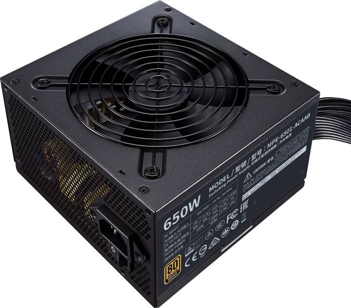 

Блок питания 650 Вт ATX CoolerMaster MWE Bronze V2, 120 мм, 80 Plus Bronze (MPE-6501-ACAAB-EU), MWE Bronze V2